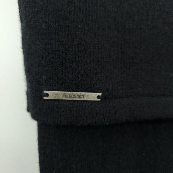 Lululemon Dance Roll Knit Fold-Waist Leggings 8 Black - Picture 7 of 14